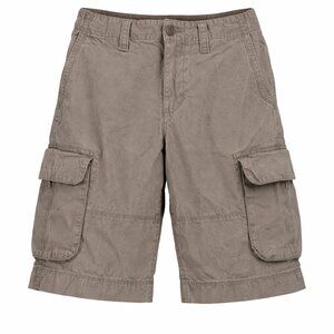 Urban Pipeline Men’s Cotton Cargo Shorts Waist 30 Snap Pockets Gray